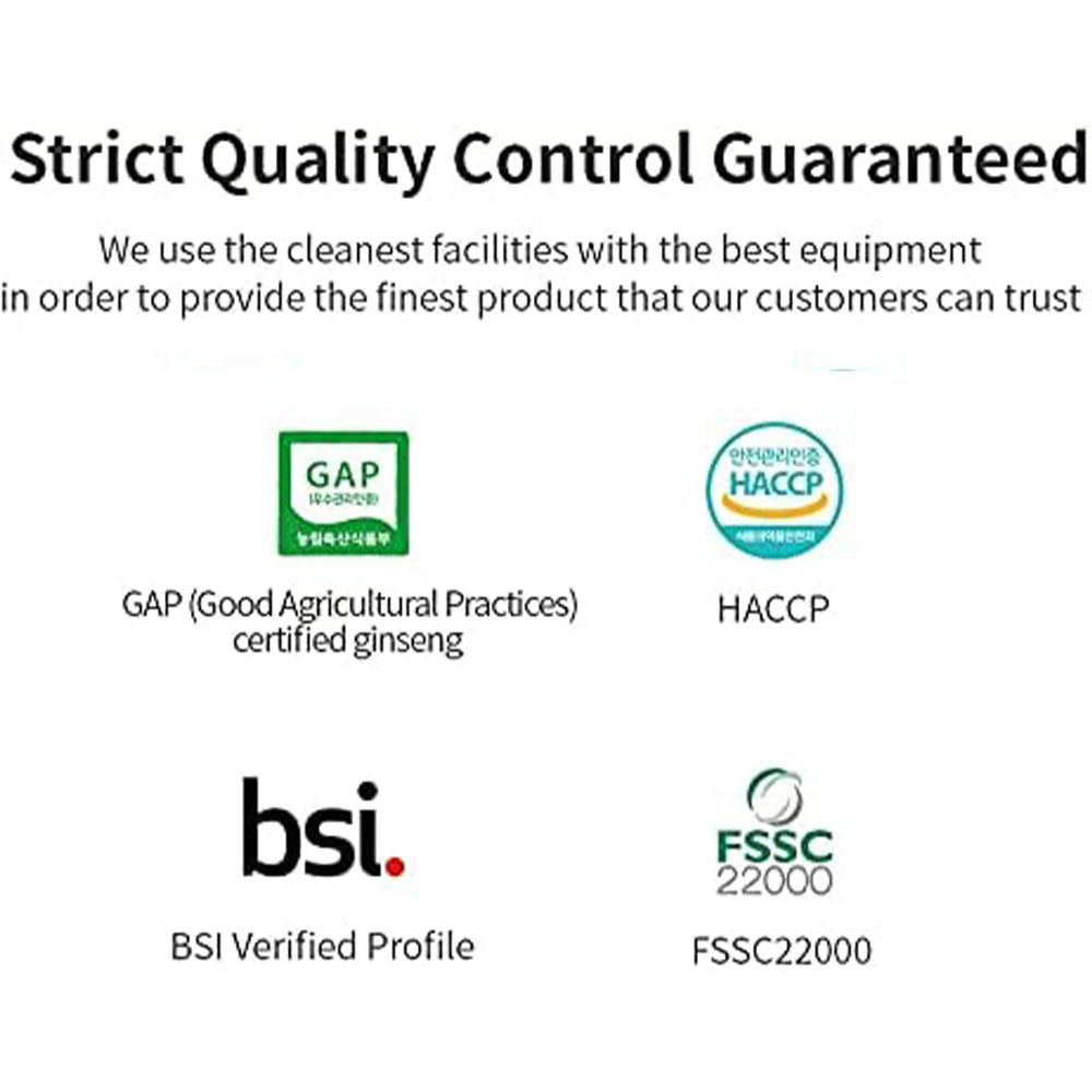 GeumHeuk facility quality-control ensures purity