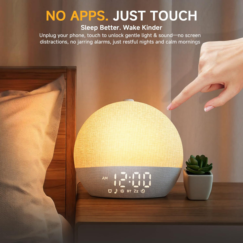 Geuuap Sunrise Alarm Clock child-safe design without small parts.