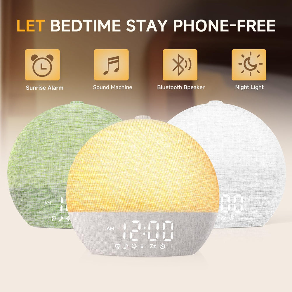Geuuap Sunrise Alarm Clock sunrise simulation preview easing early rising