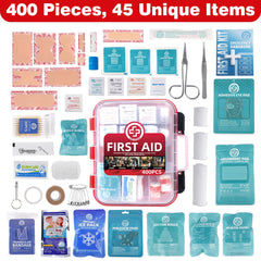 Gevoke kit two-layer interior with dividers for easy reach of supplies