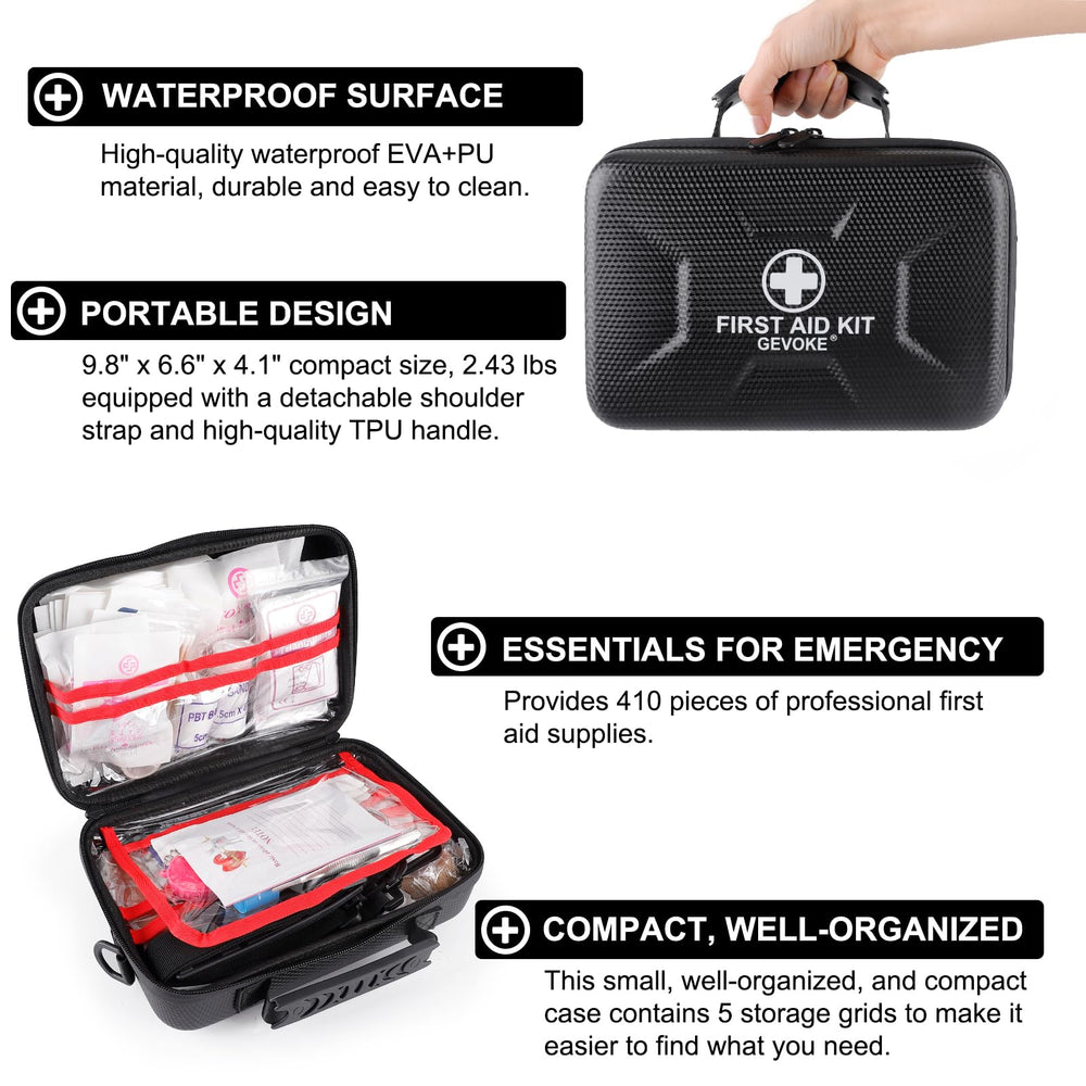 Gevoke portable design with detachable strap and TPU handle for easy transport