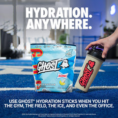 Ghost Hydration Sonic Ocean Water stick dispense highlights convenient hydration on the go