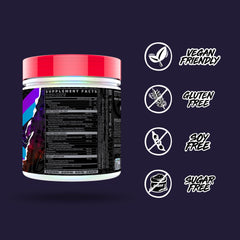 GHOST Legend All Out 6 g citrulline supports vascular feel and exercise endurance