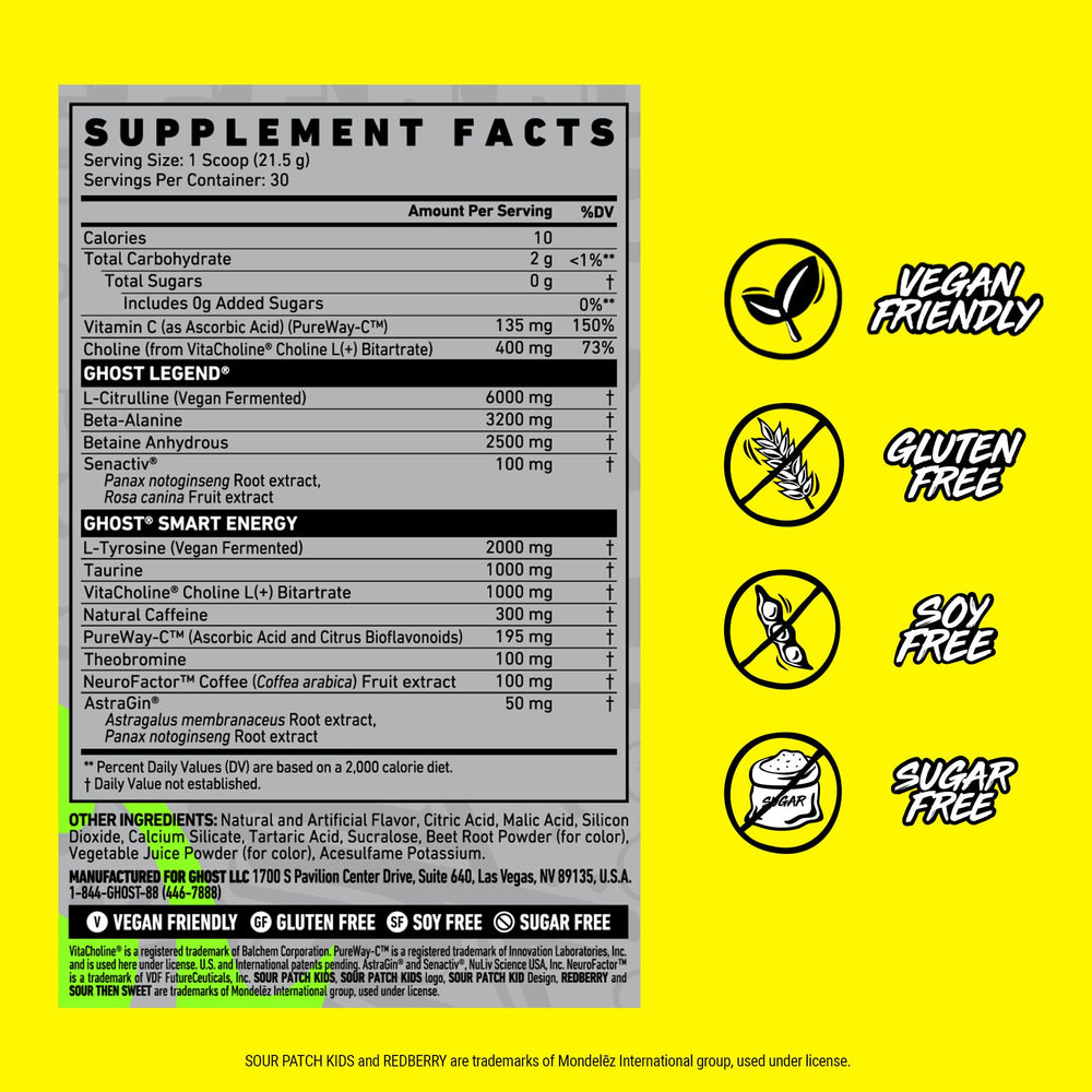 Athlete uses GHOST Legend during training for steady energy and focus.