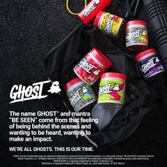 Ghost Legend 30-serving packaging supports consistent daily pre-workout use.