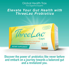 Global Health Trax ThreeLac bottle ready for morning routine