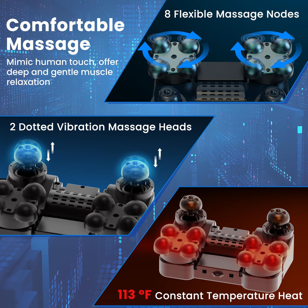 Giantex vibration heads providing gentle massage