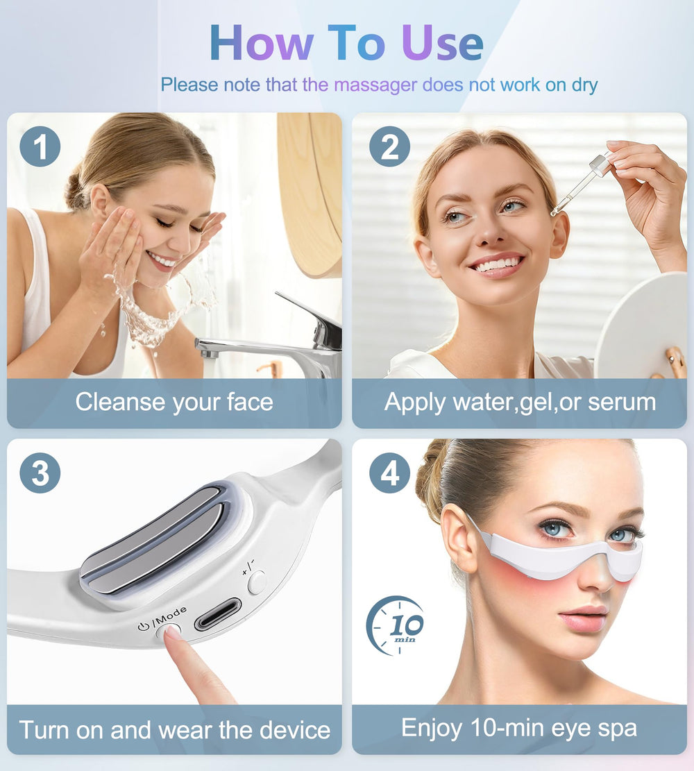 GIAYERN easy-use controls with adjustable intensities simplify routines.
