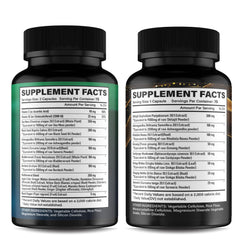 Gi.Da.Culture Shilajit Sea Moss Capsules in box, supports daily vitality.