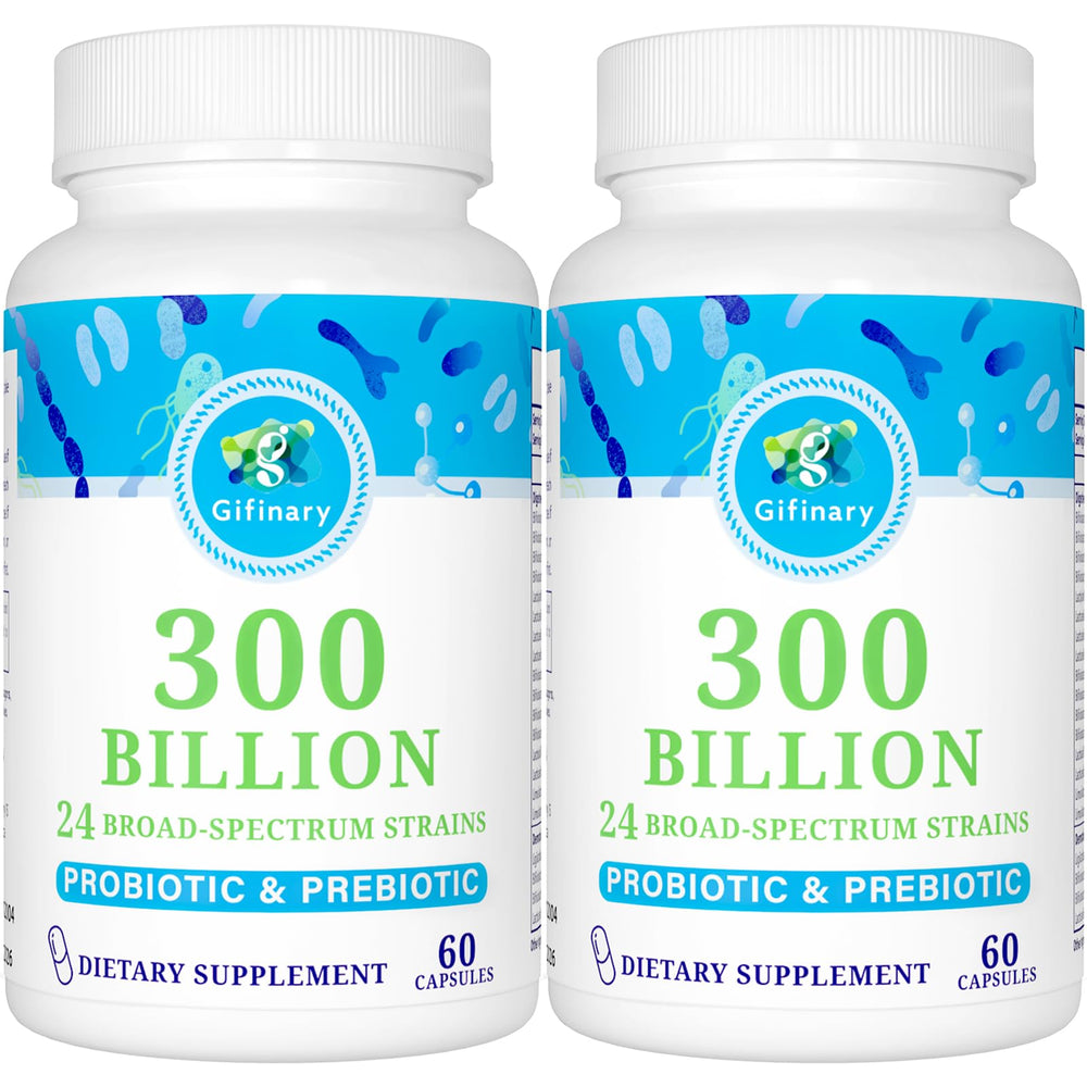 Gifinary Probiotics bottle ready for travel and daily routine
