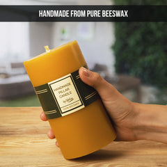 Giftellino 100% cotton wick candle provides steady, scentless burn with minimal dripping.