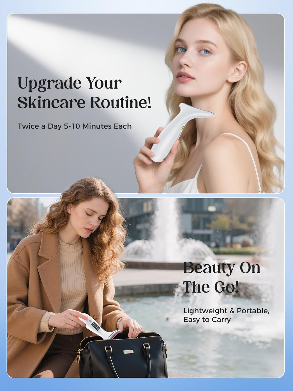 GIHWRRI 7-color LED therapy guides skin rejuvenation without harshness