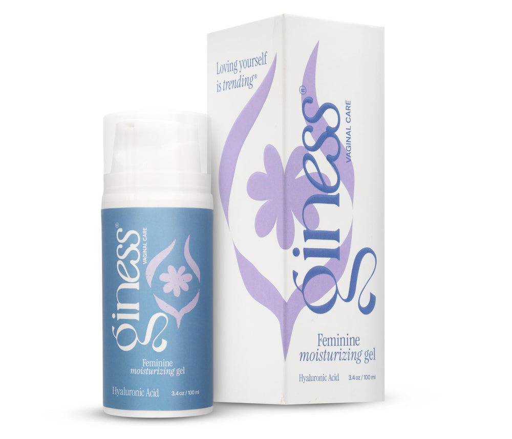 GINESS Hyaluronic Acid Intimate Serum bottle delivers daily hydration in a clean package.