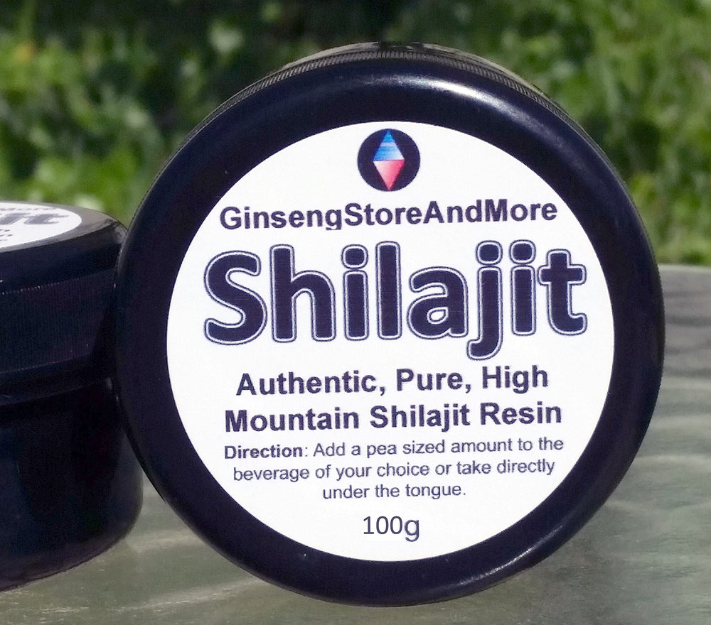 GinsengStoreAndMore Shilajit resin drop on spoon for easy daily use