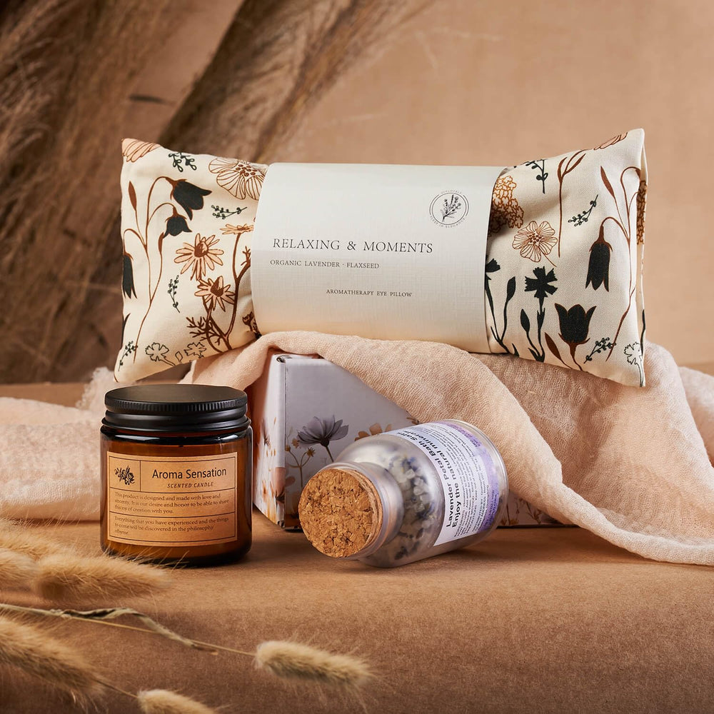 GivLovely lavender bath salts for a soothing, skin-refreshing soak.