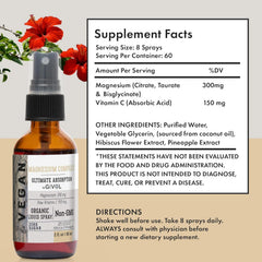 GIVOL hibiscus-pineapple flavor label on vegan formula.