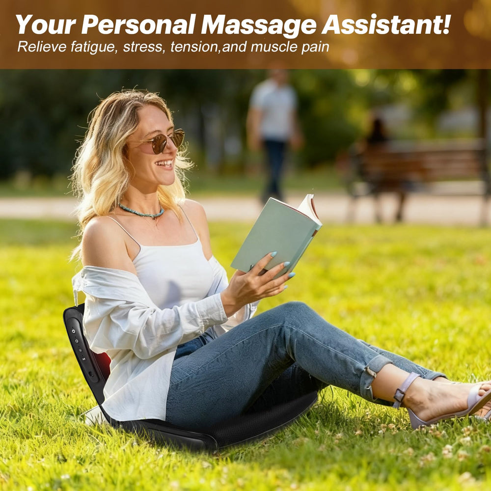 GJQ back massager with heating system ideal for relaxing evenings