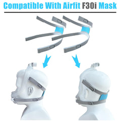 GJX replacement headgear straps set ships without clips or frame