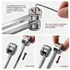 Gkweres wooden mallet and tool kit for precise tuning and adjustment