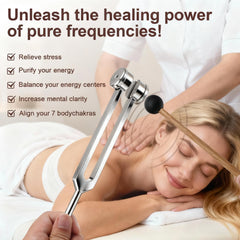 Gkweres 512Hz tuning fork for deep vibrational cues in yoga or meditation