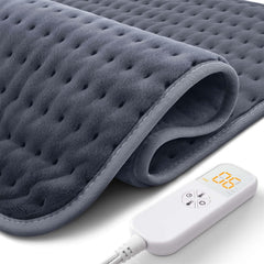 Glamigee Ultra-Wide Heating Pad 20x24 with full-back coverage for relaxing warmth.