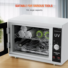 Glamvibe Salon large-capacity interior fits hair tools, tableware, and baby items.