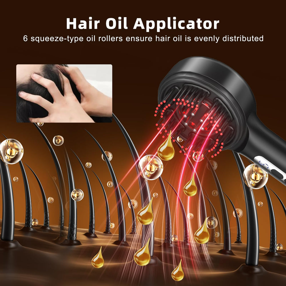 Gleamo cordless scalp massager with Type-C fast charging for on-the-go care