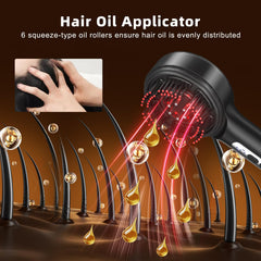 Gleamo cordless scalp massager with Type-C fast charging for on-the-go care