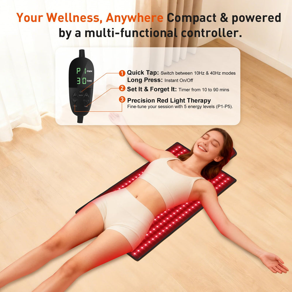Glentaxy home-use scene illustrating easy setup for at-home therapy.