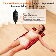 Glentaxy home-use scene illustrating easy setup for at-home therapy.