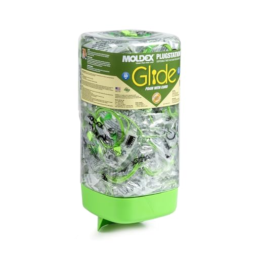 Glide PlugStation side view showing corded dispenser for convenient reach