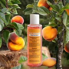 Glo Melanin Peach Yoni Wash travel size for on-the-go care.