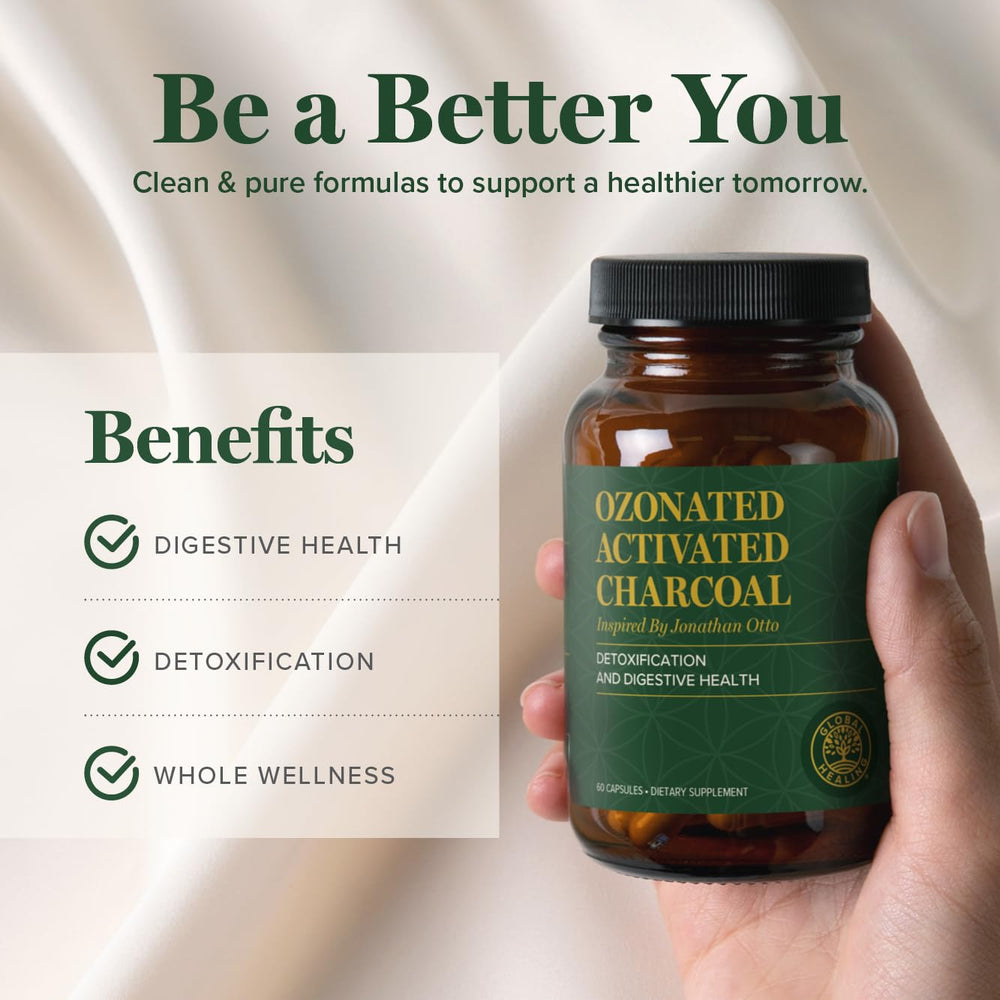 Global Healing Center gas relief use-case demonstrates soothing comfort during digestive swings.