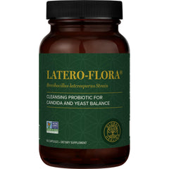 Global Healing Center Latero-Flora bottle front for gut balance
