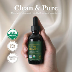 Global Healing Center Milk Thistle label explains the product's liver support focus.