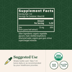 Zinc liquid with guava leaves extract supports gentle digestion.