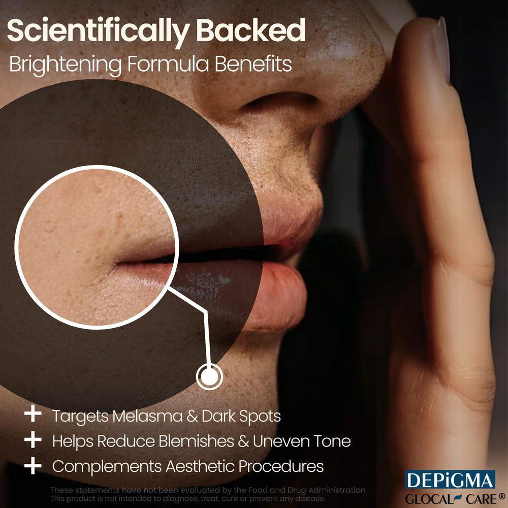 GlocalCare Depigma premium packaging conveys safety and quality.
