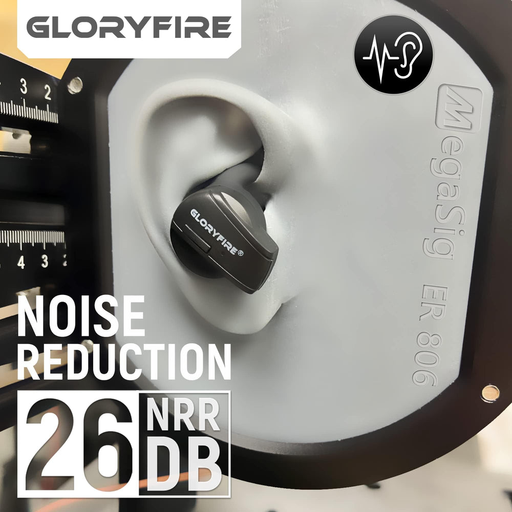 GLORYFIRE charging case provides 24-hour power on the go.