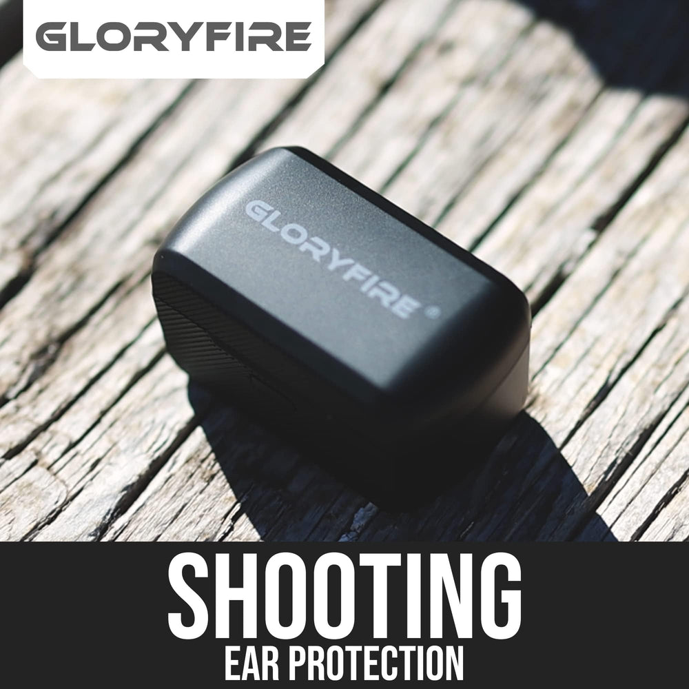 GLORYFIRE dual-noise modes indoor-outdoor for tailored hearing protection.