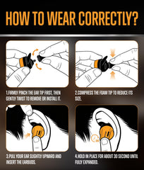 GLORYFIRE OSHA Earbuds three-modes display quiet, voice, and ambient options.