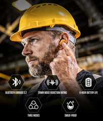 GLORYFIRE OSHA Earbuds voice amplification enhances on-site communication.