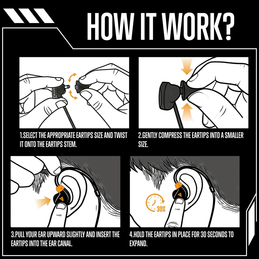 GLORYFIRE carry pouch and strap for portable protection.