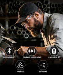 GLORYFIRE situational awareness keeps conversations audible amid noise.
