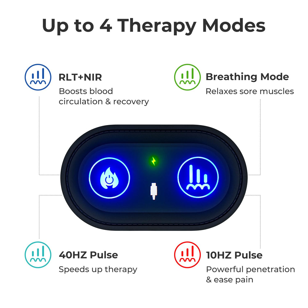 GloThera breathing mode for enhanced relaxation during therapy