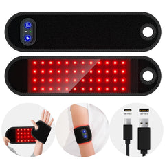 GloThera rechargeable cordless wrist wrap ready for on-the-go relief