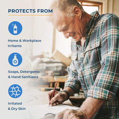 Gloves In A Bottle skin-softening formula supports daily comfort.