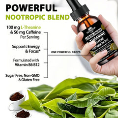 GLOVVUUP sublingual drops ready for rapid absorption and sustained energy.