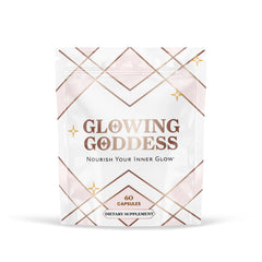 Glowing Goddess beef organ superfood packaging highlights premium ingredients for daily nourishment