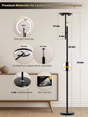 GLOWRIUM base stability and long-lasting LEDs for reliability.