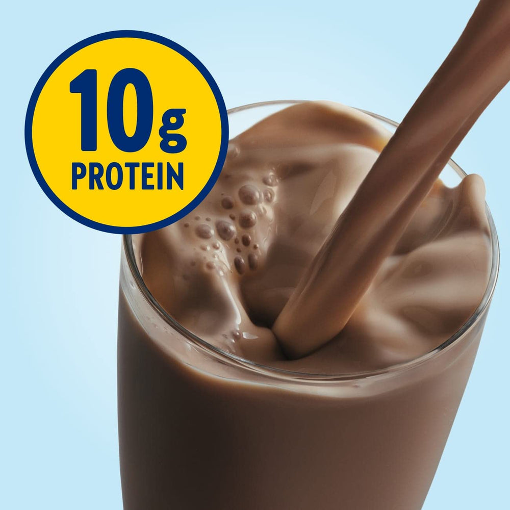 Glucerna Original 10g protein bottle emphasizing muscle-supporting protein.